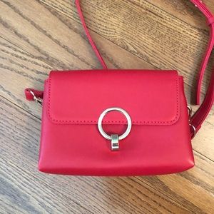 Topshop Red Crossbody Bag